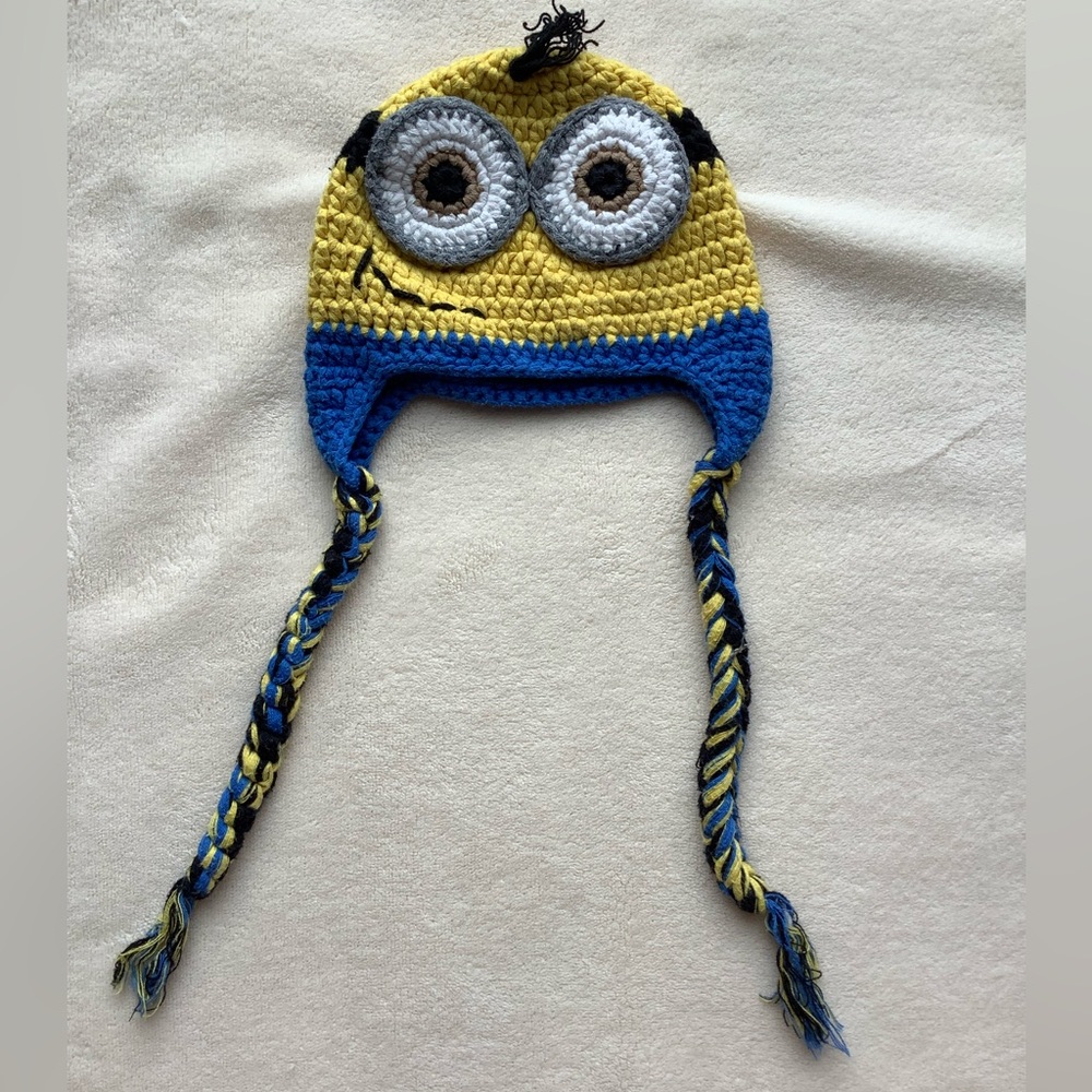 Infant Minion Knit Hat 3M